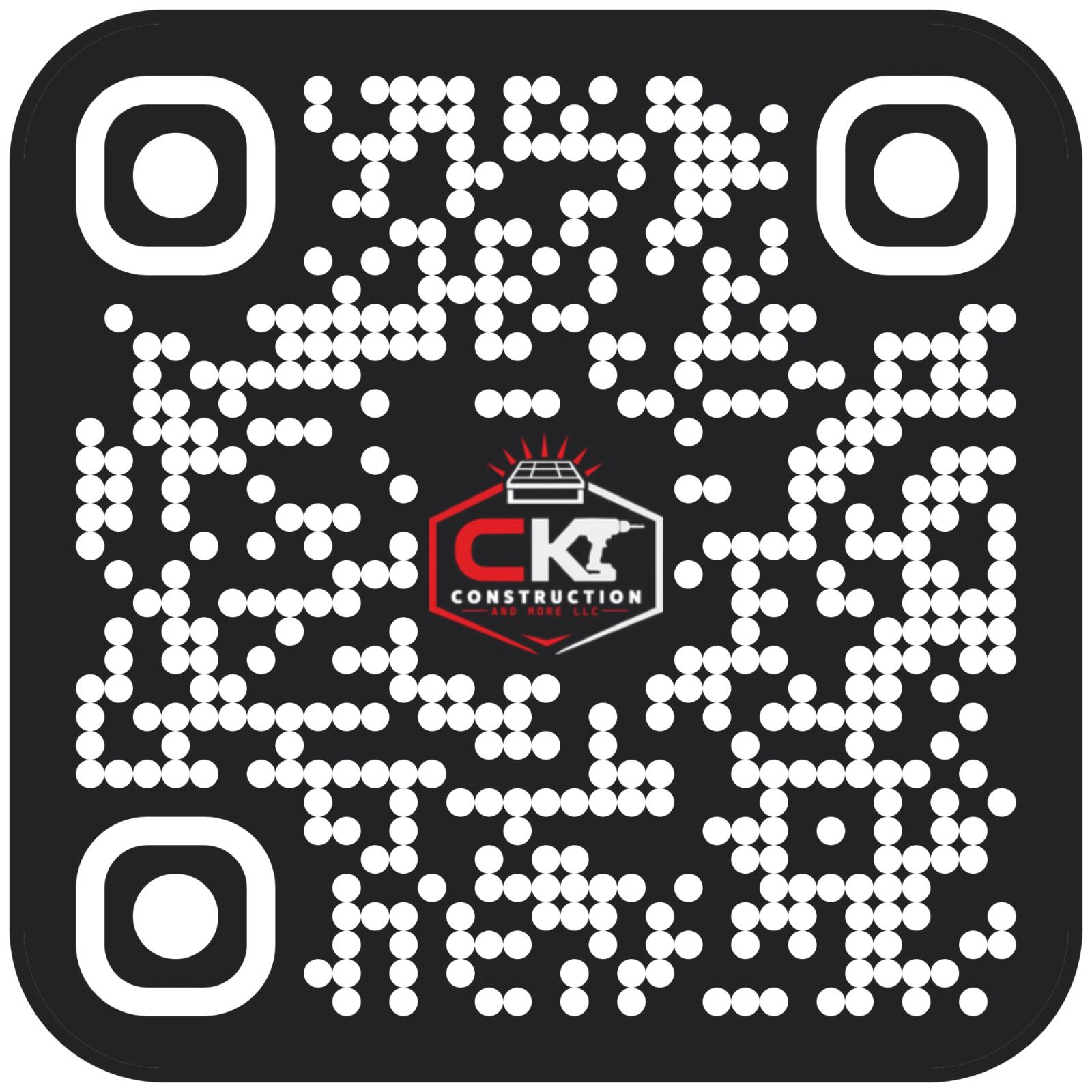 QR code to learn more about CKConstruction solar attic fans